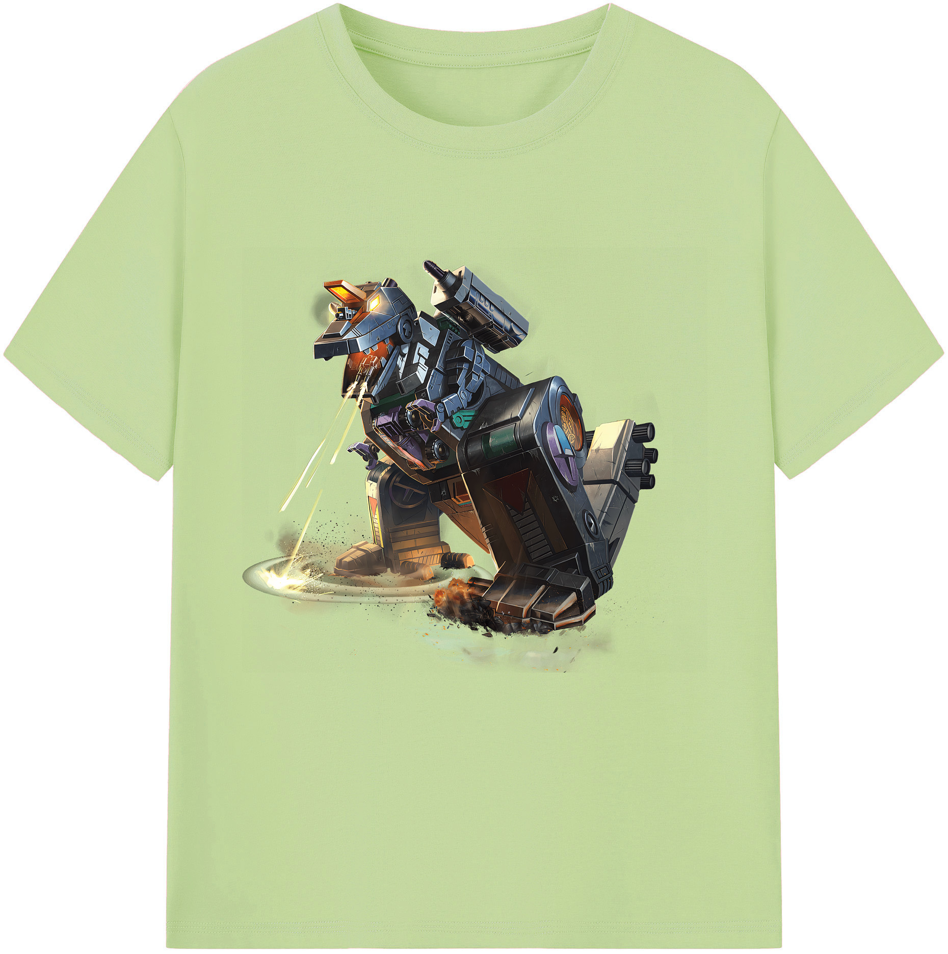 （画像用） Transformers トランスフォーマー 綿100％半袖Tシャツ（フロントプリント）